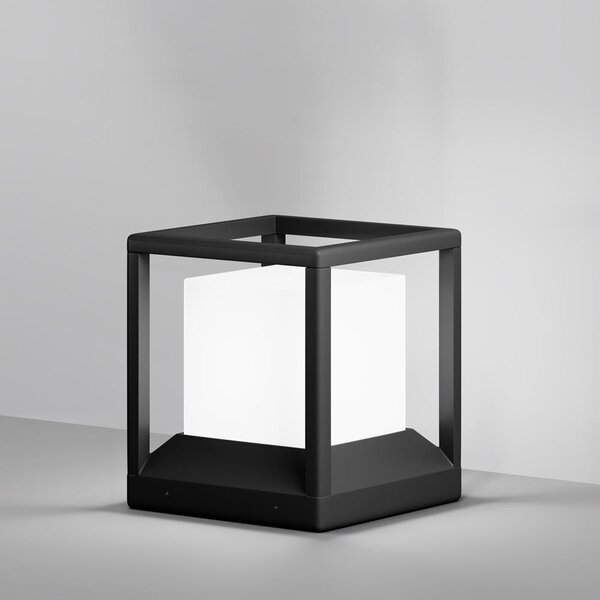 Maytoni Designové venkovní svítidlo TRIM, 15W, v. 25,5 cm, 1xE27, IP65