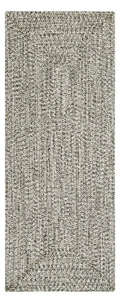 Šedý/béžový venkovní koberec běhoun 200x80 cm - NORTHRUGS