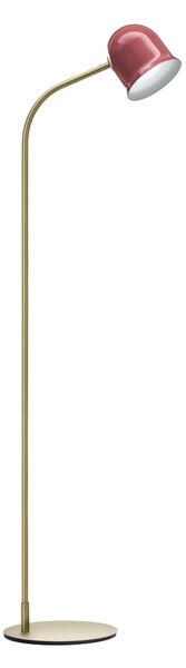Il Fanale Narciso, stojací lampa z růžové mosazi, 1x25W G9, výška 130,6cm