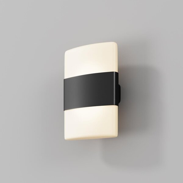 Maytoni Venkovní nástěnné LED svítidlo ROM, 12W, v. 24 cm, CRI80, IP54