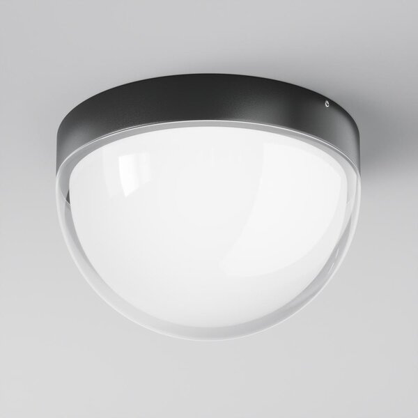 Maytoni Stropní LED svítidlo MON, 12W, ⌀ 18 cm, 3000K, IP65
