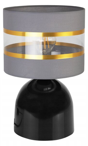 Stolní lampa Elegance, 1x textilní stínítko (výběr ze 6 barev), (výběr ze 2 barev konstrukce), g