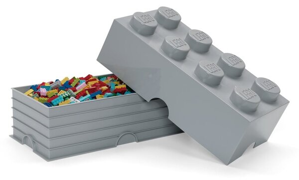 Šedý úložný box LEGO®