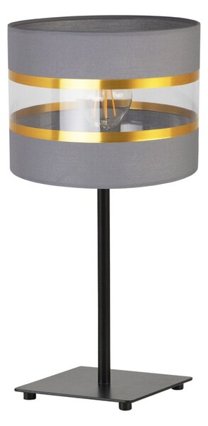 Stolní lampa Elegance, 1x textilní stínítko (výběr ze 6 barev), (výběr ze 2 barev konstrukce), g, ln