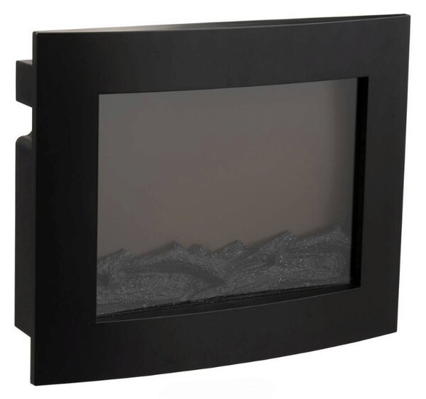 LED dekorace moderní krb COZY WARM 40x50 cm, černý