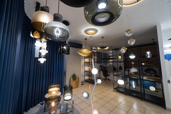 Catellani & Smith Luxusní stropní LED svítidlo Lederam C180, 2700K, 1x15W Barva: Bílá