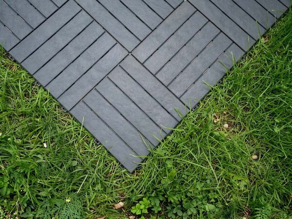 Multy home Gumová dlaždice NATURAL STONE 30 x 30 cm, šedá MHEU5100446, 1 ks 4016.91.00