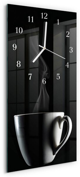 Skleněné hodiny vertikální Pohár zsppb-30x60-00058958