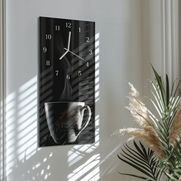 Skleněné hodiny vertikální Pohár zsppb-30x60-00058958