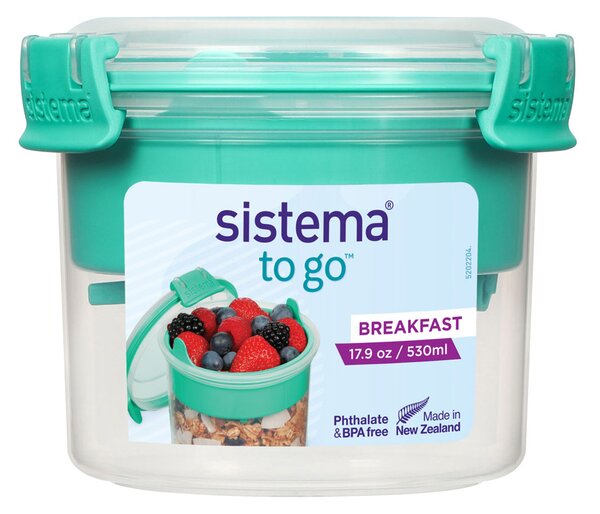 Sistema Kelímek na snídani To Go 530 ml Barva: ocean blue