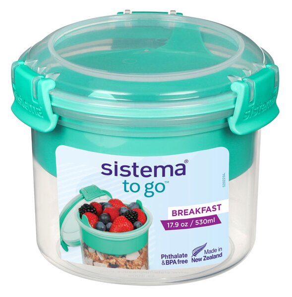 Sistema Kelímek na snídani To Go 530 ml Barva: ocean blue