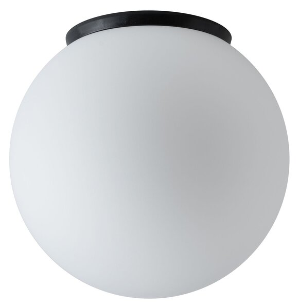 Osmont STY58024 Styx 2, kulaté svítidlo z triplexového skla s černou základnou, 1x40W E27, prům. 25cm, IP65