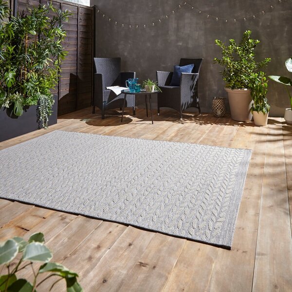 Šedý venkovní koberec 170x120 cm Coast - Think Rugs