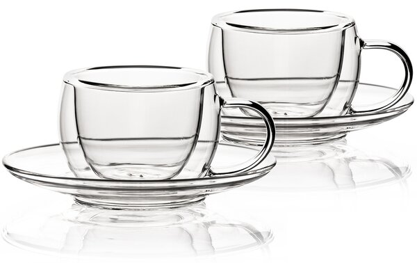 4Home Termo sklenice na espresso Style Hot&Cool, 80 ml, 2 ks