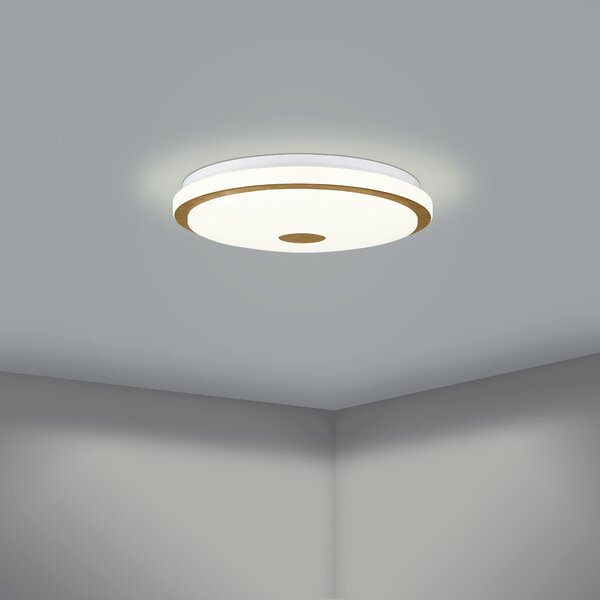 EGLO Smart stropní LED svítidlo Lanciano 1, 3000-5000K Průměr: Ø 38 cm