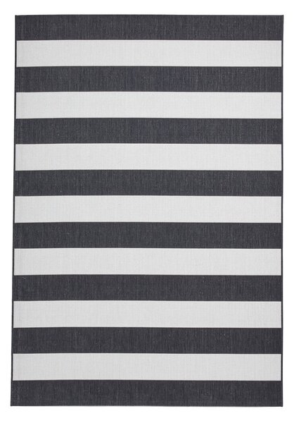 Bílý/černý venkovní koberec 290x200 cm Santa Monica - Think Rugs