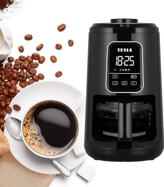 TESLA CoffeeMaster ES400 - kávovar s mlýnkem