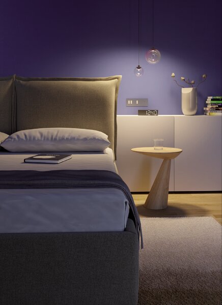 Redo Závěsné LED svítidlo IRIDES, 5W, Ø 150 mm Barva: Dichroická, Teplota světla: 3000K - teplá bílá