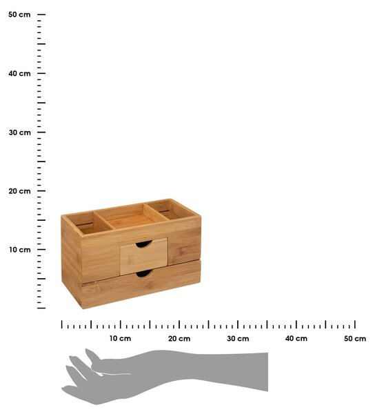 Kosmetický organizér Smart, bambus