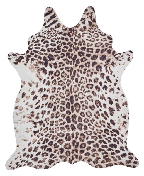 Hnědý/béžový koberec 195x155 cm Faux Leopard - Think Rugs