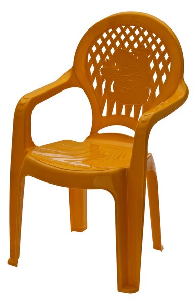 ASIR Dětská zahradní židle MODERN oranžová