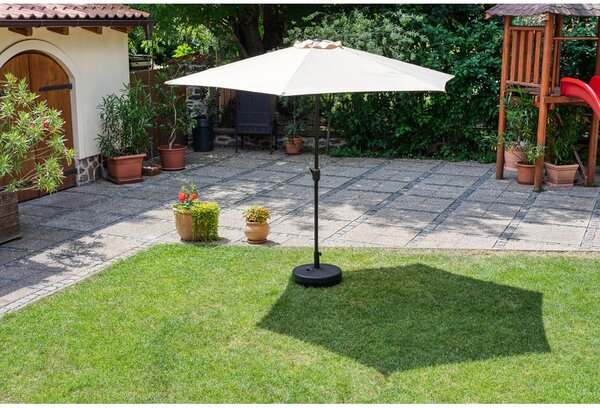 Béžový slunečník bez podstavce Bonami Essentials Sun, ø 300 cm