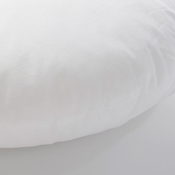 Bílá výplň do polštáře Kave Home Fluff, ø 45 cm