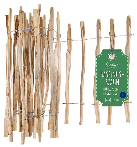 Creative Home latkové oplocení, výška 70 cm a délka 5 m | Rozteč latí 3–5 cm