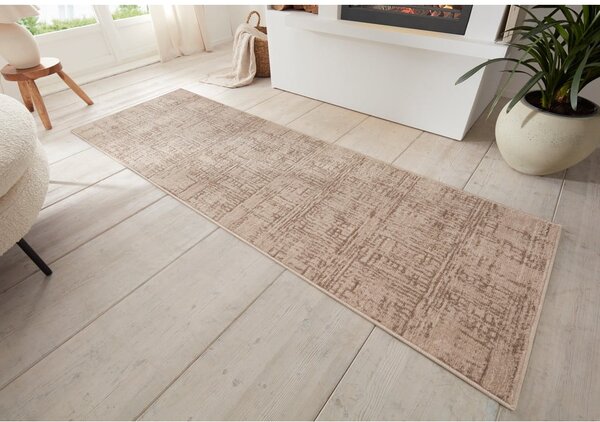Hnědo-béžový běhoun 80x200 cm Terrain – Hanse Home