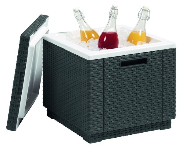 Zahradní stolek se zásobníkem na led 42x42 cm – Keter