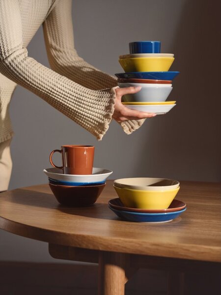 Hluboký talíř Teema iittala 21 cm krémový linen