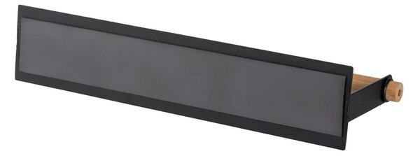 Držák na papírové utěrky MAGNA, magnetický, 30 cm, černý, WENKO