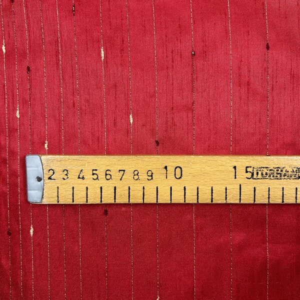 Dekorační látka Estera červená - šířka 150 cm, metráž