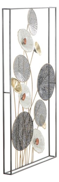 Nástěnná kovová dekorace Mauro Ferretti Grid, 50 x 90,5 cm