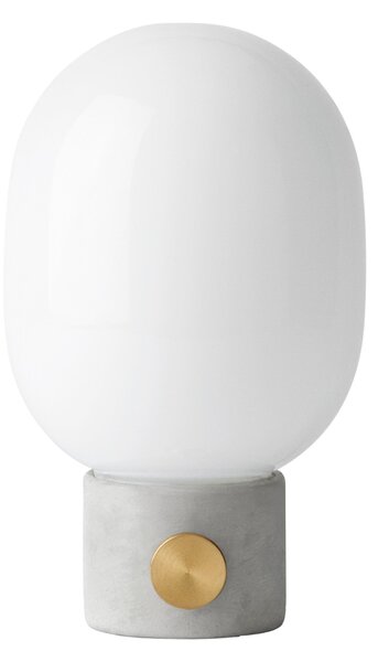 AUDO COPENHAGEN Stolní lampa JWDA Concrete, Light Grey / Brass