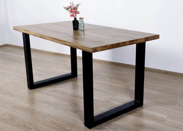 Morawood Jídelní stůl Palermo Barva desky: Medová, Rozměr desky: 700x1200(mm), Úprava hrany: Přírodní
