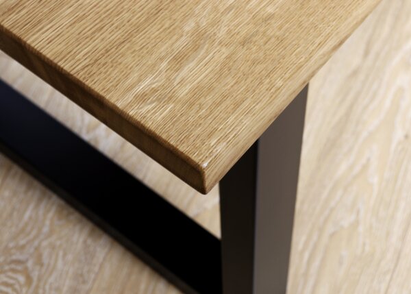 Morawood Jídelní stůl Palermo Barva desky: Medová, Rozměr desky: 700x1200(mm), Úprava hrany: Přírodní