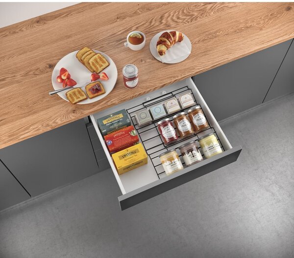 Organizér na kořenky z nerezové oceli Lava – Metaltex