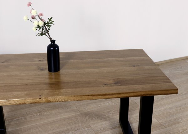 Morawood Jídelní stůl Palermo Barva desky: Medová, Rozměr desky: 700x1200(mm), Úprava hrany: Přírodní