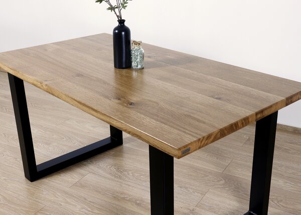 Morawood Jídelní stůl Palermo Barva desky: Medová, Rozměr desky: 700x1200(mm), Úprava hrany: Přírodní