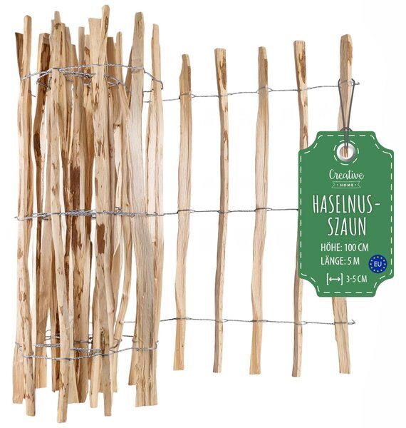 Creative Home plot z latí, výška 100 cm a délka 5 m | Rozteč latí 3–5 cm