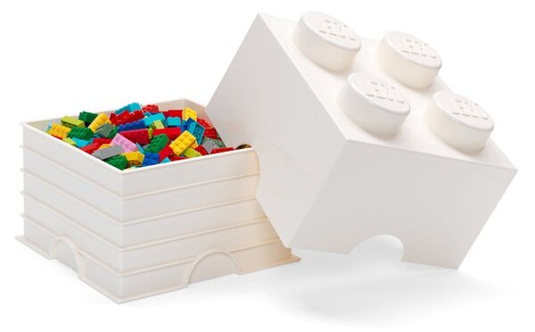 Bílý úložný box čtverec LEGO®