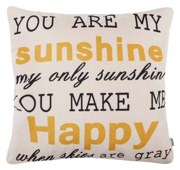 Povlak na polštářek My Sunshine, 45 x 45 cm