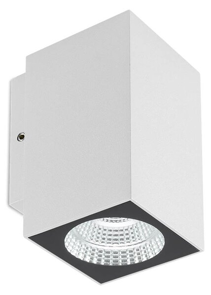 Redo 90084 Quad, bílé venkovní nástěnné svítidlo, 3W LED 3000K, výška 10,3cm, IP65
