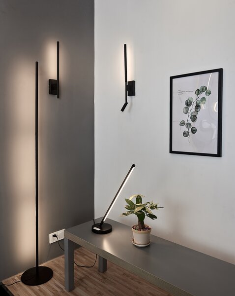 Mantra 6737 Torch, bílá stolní lampa LED 11W 3000K, výška 45cm