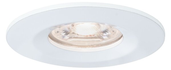 Paulmann 94298 Nova Mini, bílá bodovka, 1x4W LED 2700K, prům. 6,5cm, IP44