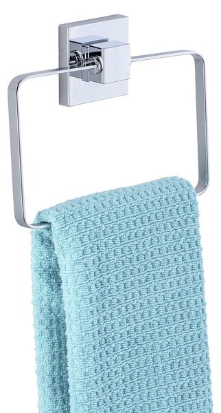 Samodržící háček na ručníky Wenko Vacuum-Loc Ring, nosnost až 33 kg