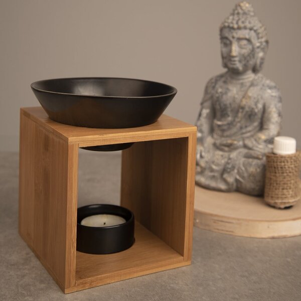 Porcelánová aromalampa Black – Orion