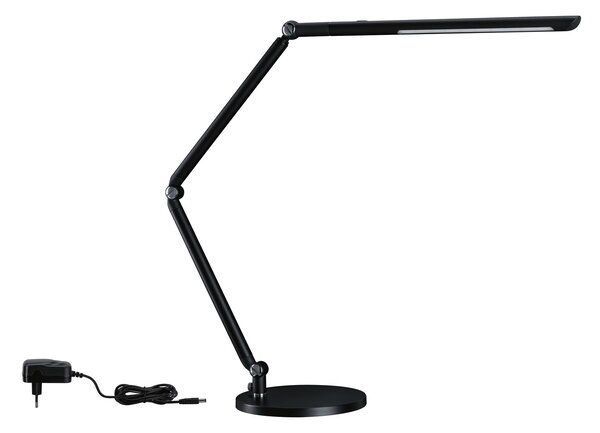 Paulmann 78912 FlexBar černá LED stolní lampa, 10,6W LED 3000-6500K, výška 67cm