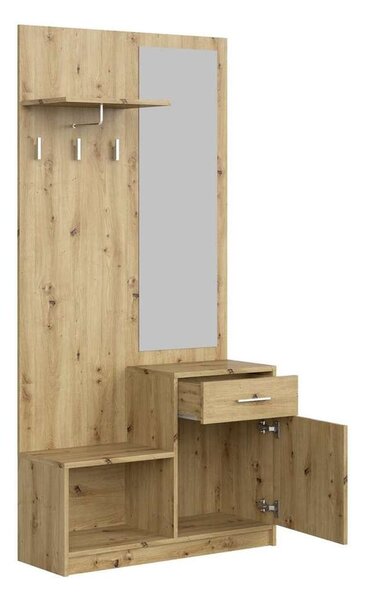 Předsíňová stěna Laista, dub artisan